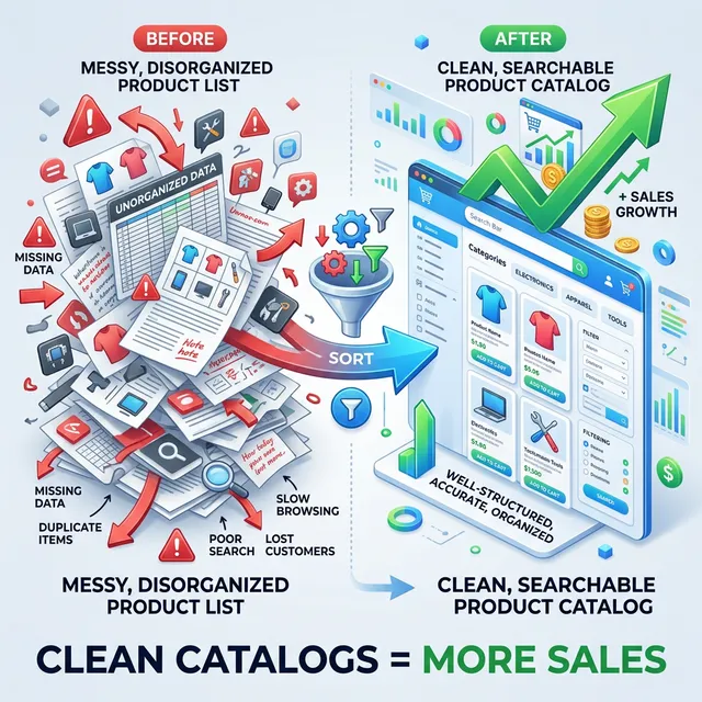 Importance of E-commerce Cataloging and Listings — Digitalsbooster